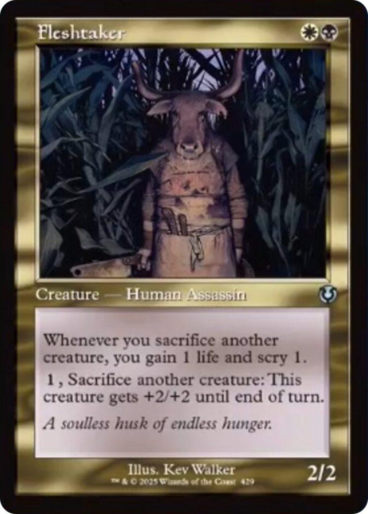 Fleshtaker (Retro Frame) [Innistrad Remastered] | Dumpster Cat Games