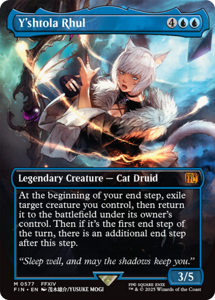 Y'shtola Rhul (Borderless) [FINAL FANTASY] | Dumpster Cat Games