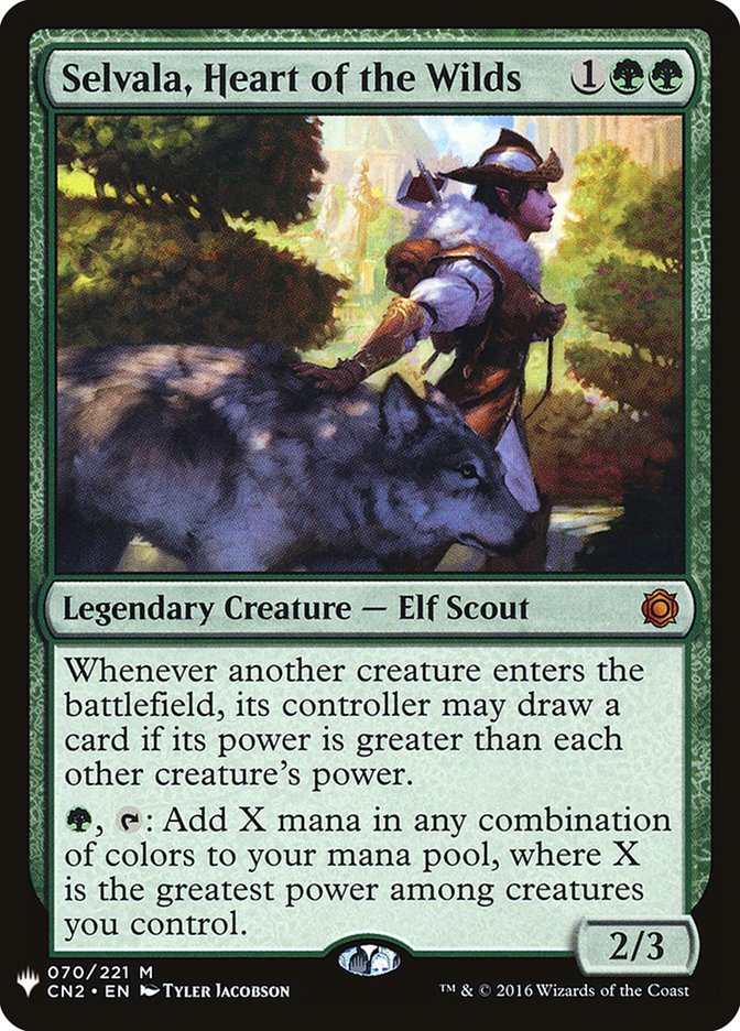 Selvala, Heart of the Wilds [Mystery Booster] | Dumpster Cat Games