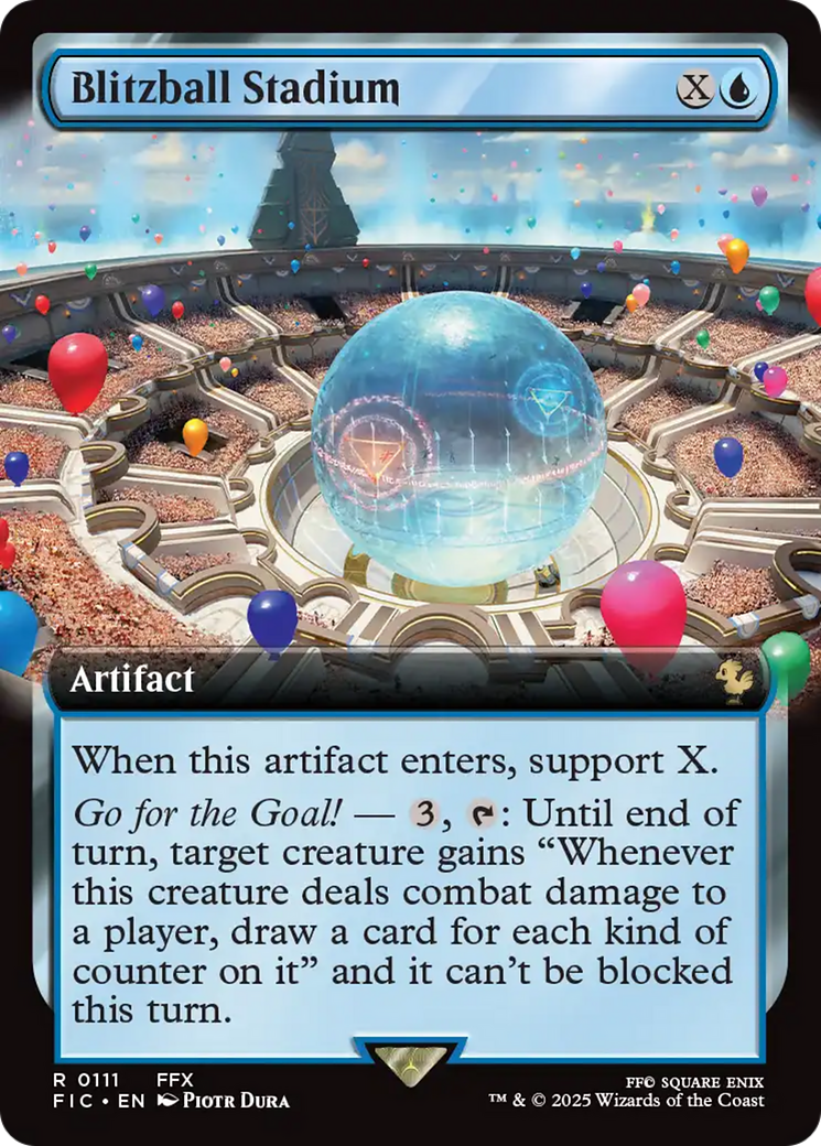 Blitzball Stadium (Extended Art) [FINAL FANTASY Commander] | Dumpster Cat Games