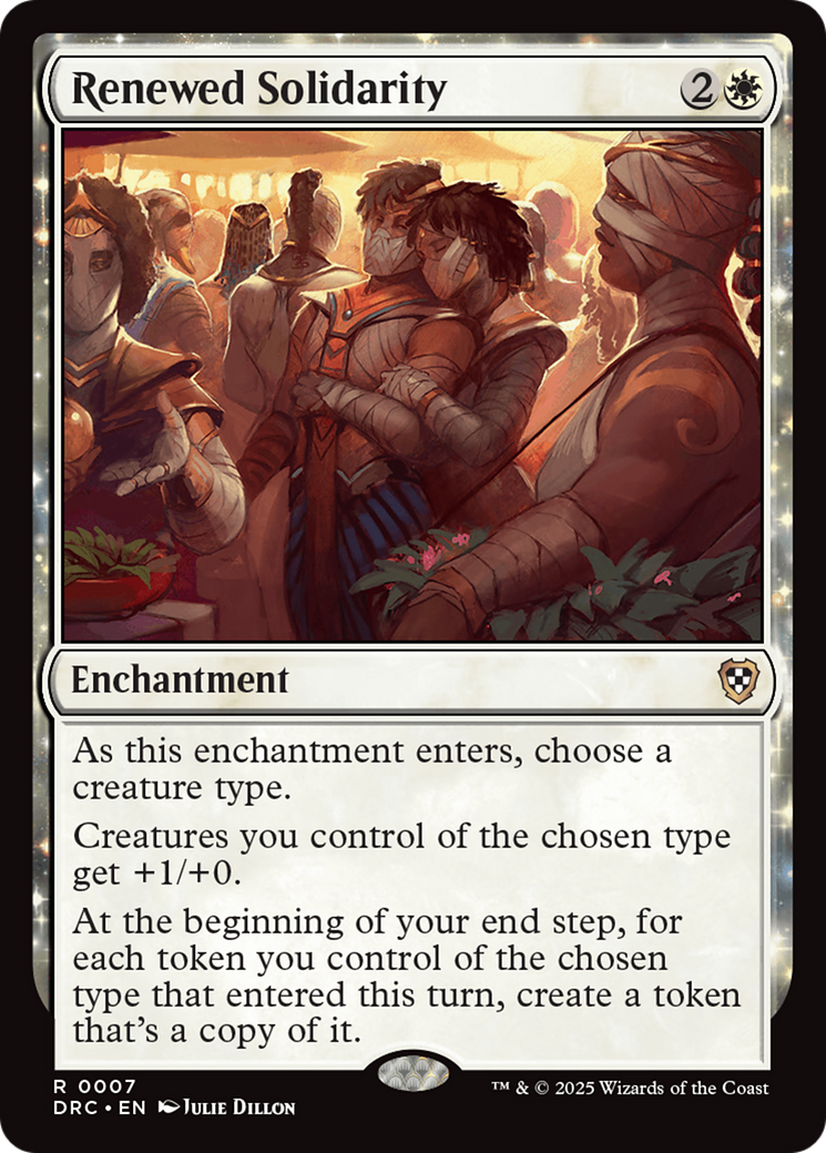 Renewed Solidarity [Aetherdrift Commander] | Dumpster Cat Games