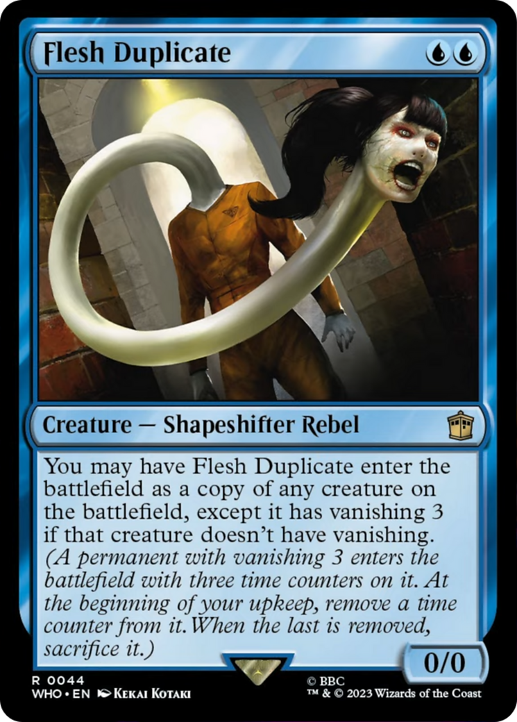 Flesh Duplicate [Doctor Who] | Dumpster Cat Games