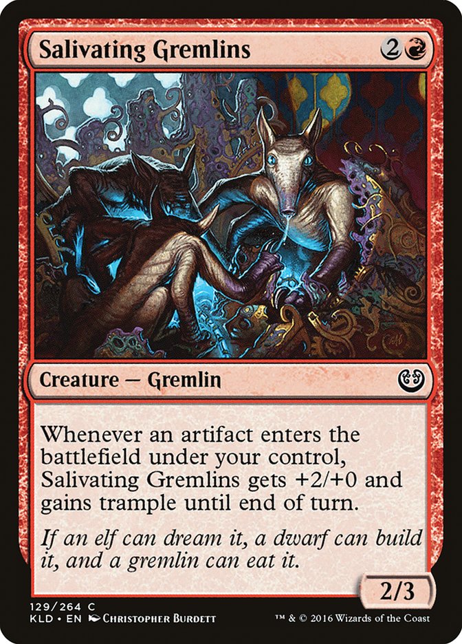 Salivating Gremlins [Kaladesh] | Dumpster Cat Games