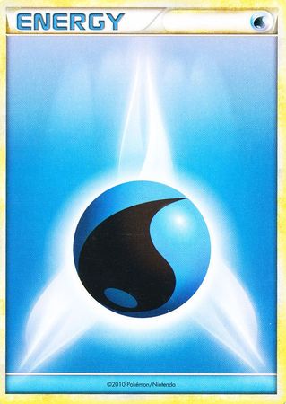 Water Energy (2010 Unnumbered HGSS Style) [League & Championship Cards] | Dumpster Cat Games