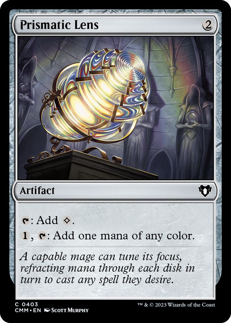 Prismatic Lens [Commander Masters] | Dumpster Cat Games