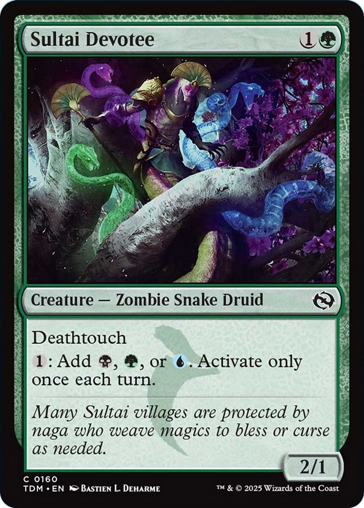 Sultai Devotee [Tarkir: Dragonstorm] | Dumpster Cat Games