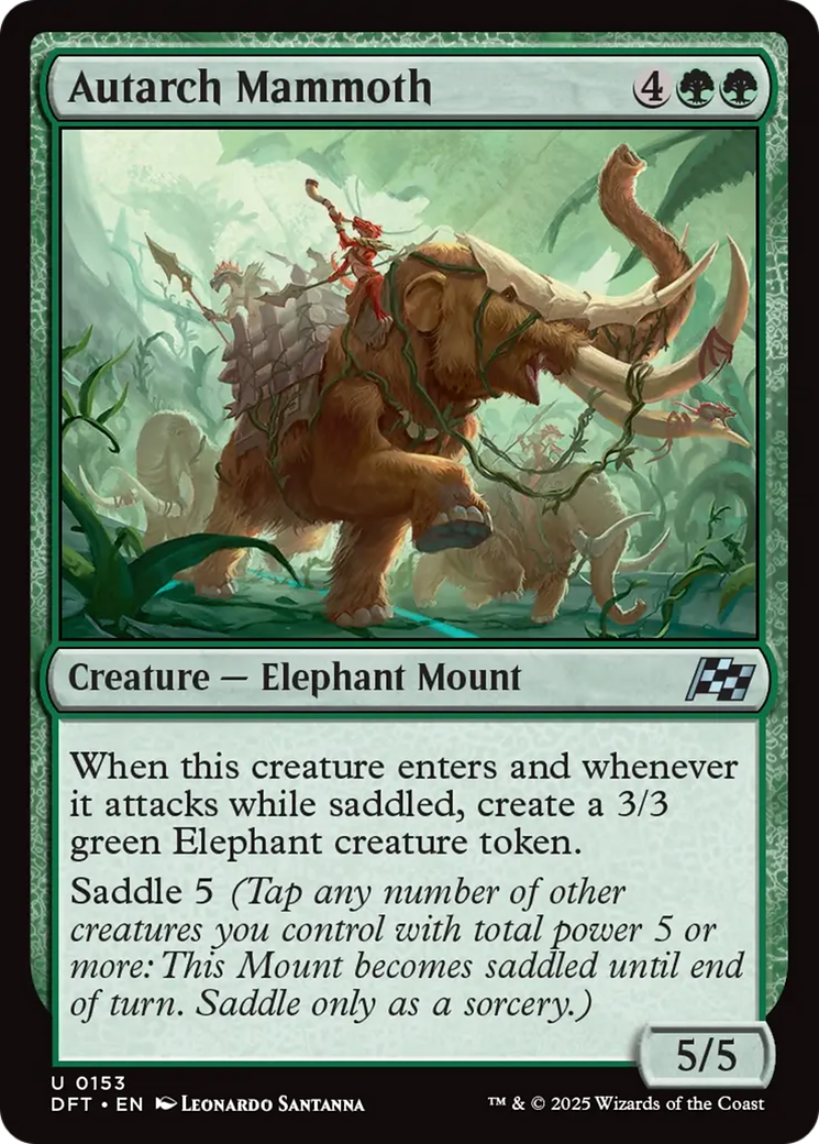 Autarch Mammoth [Aetherdrift] | Dumpster Cat Games