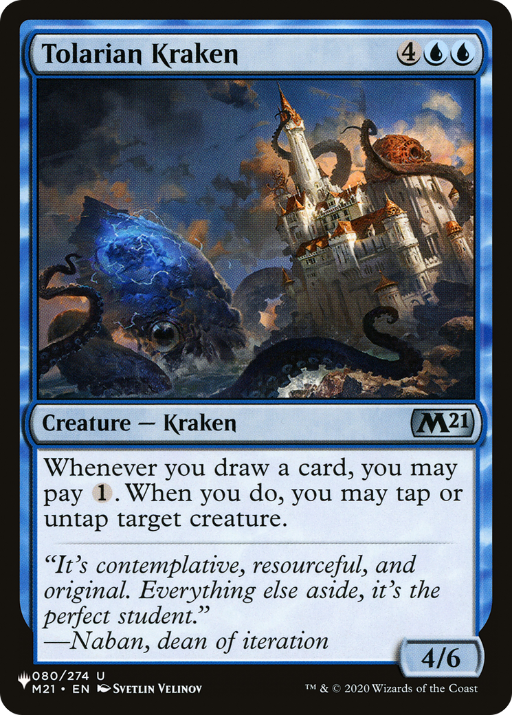 Tolarian Kraken [The List] | Dumpster Cat Games