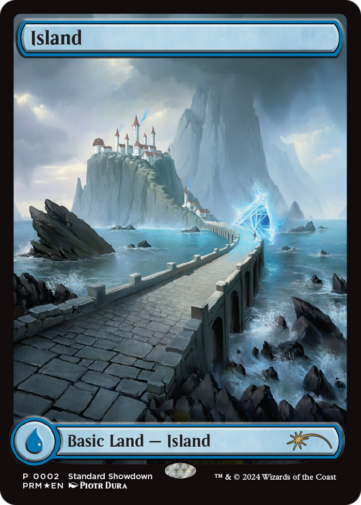 Island (Piotr Dura) (2024) [Standard Showdown Promos] | Dumpster Cat Games