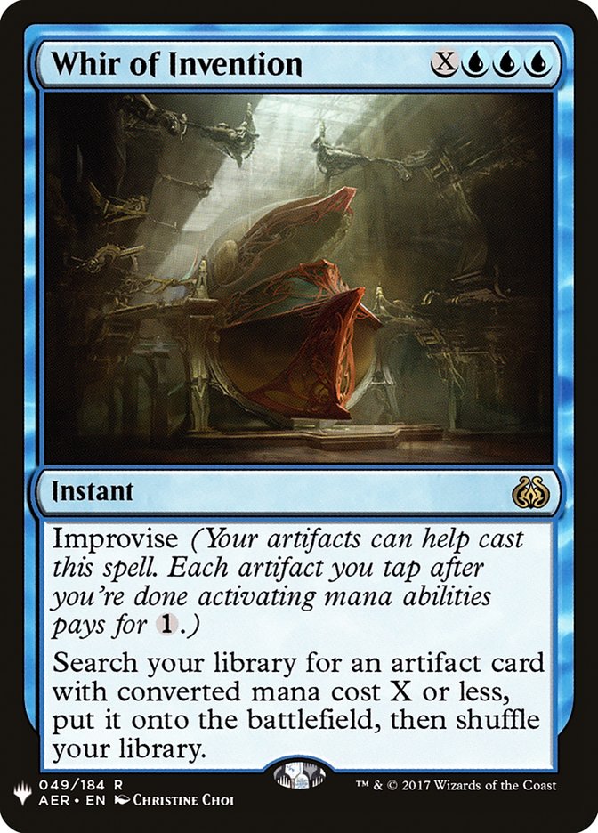 Whir of Invention [Mystery Booster] | Dumpster Cat Games