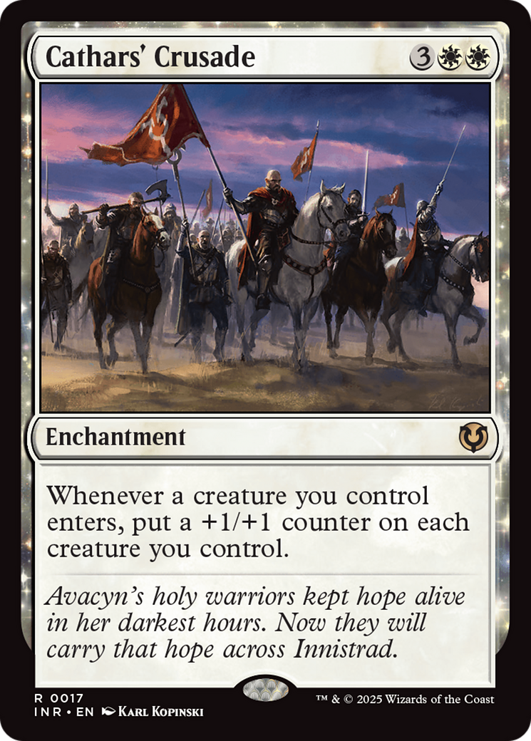 Cathars' Crusade [Innistrad Remastered] | Dumpster Cat Games