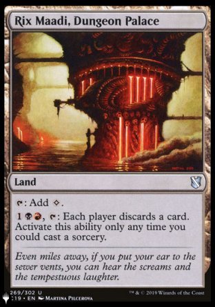 Rix Maadi, Dungeon Palace [The List] | Dumpster Cat Games
