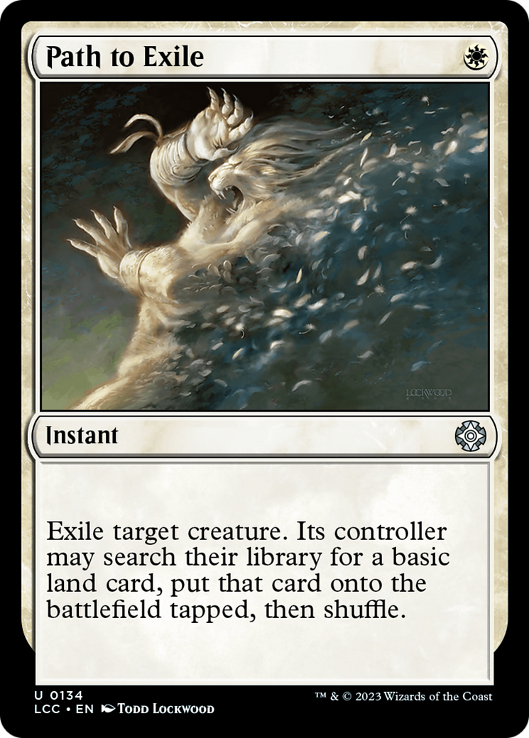 Path to Exile [The Lost Caverns of Ixalan Commander] | Dumpster Cat Games