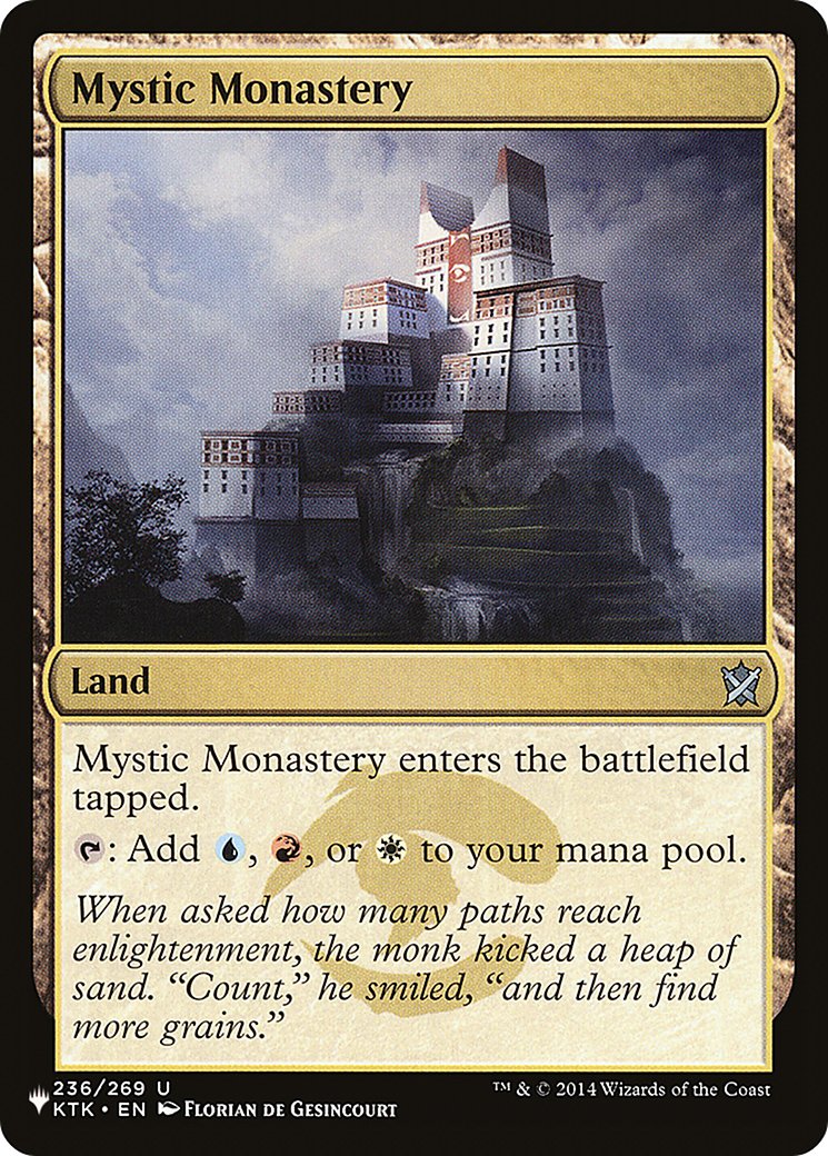 Mystic Monastery [The List] | Dumpster Cat Games
