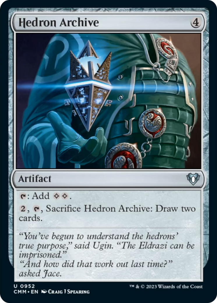 Hedron Archive [Commander Masters] | Dumpster Cat Games