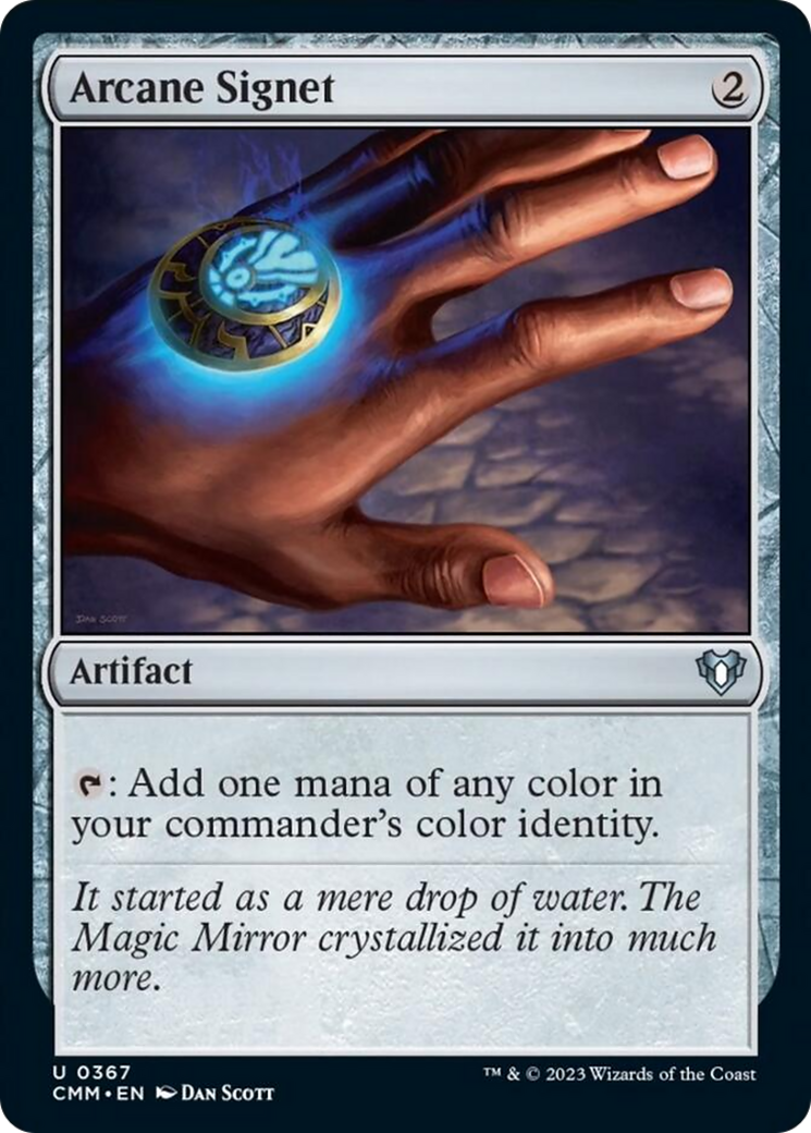 Arcane Signet [Commander Masters] | Dumpster Cat Games