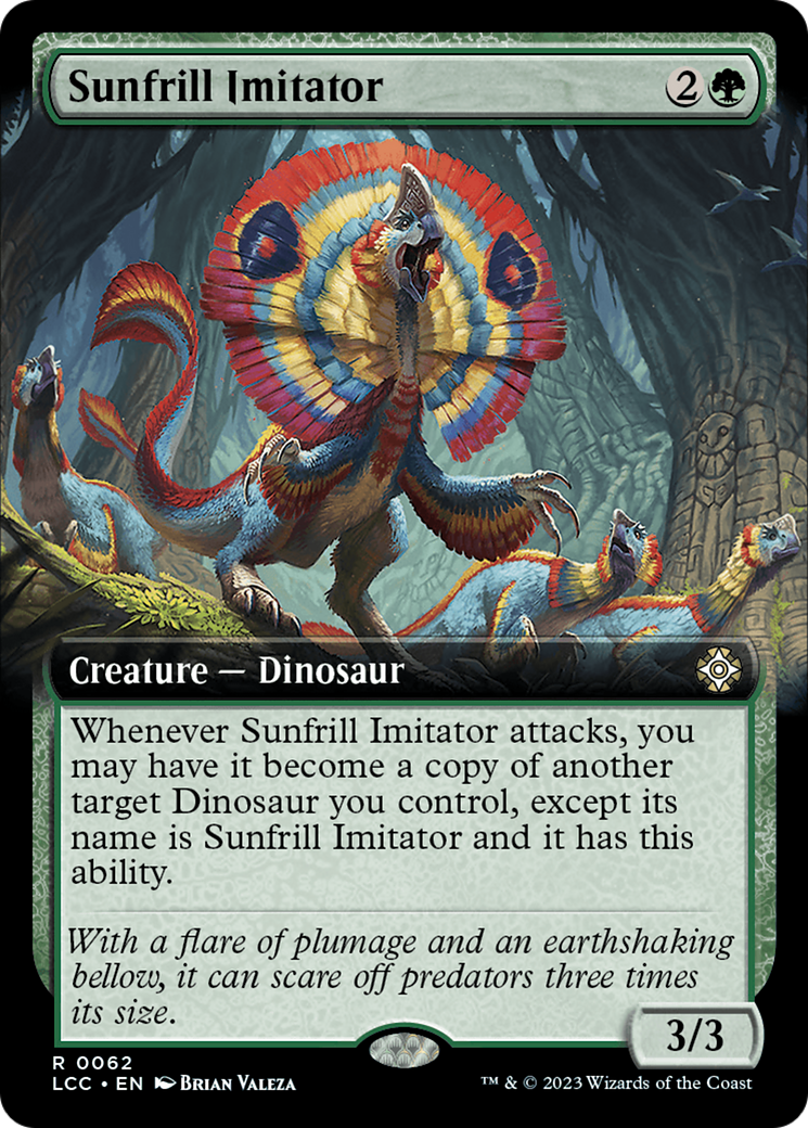 Sunfrill Imitator (Extended Art) [The Lost Caverns of Ixalan Commander] | Dumpster Cat Games