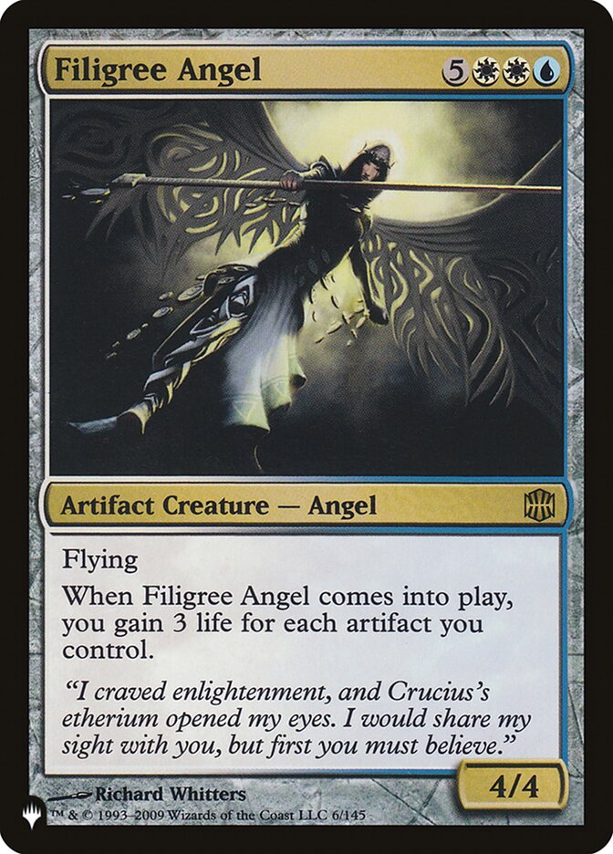 Filigree Angel [The List] | Dumpster Cat Games