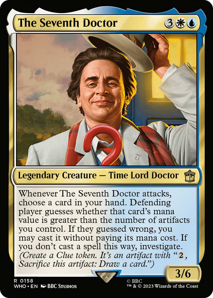 The Seventh Doctor [Doctor Who] | Dumpster Cat Games