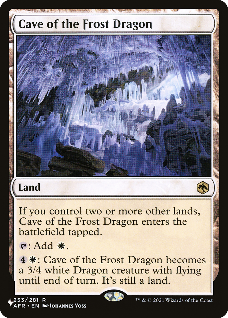 Cave of the Frost Dragon [The List] | Dumpster Cat Games