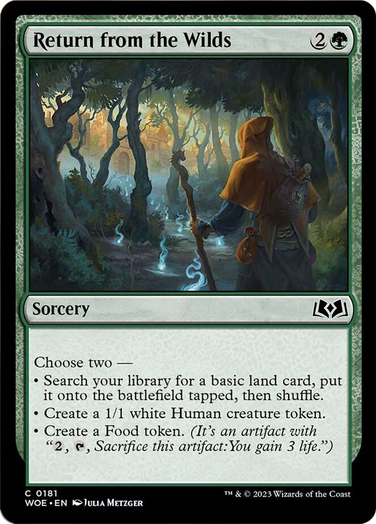 Return from the Wilds [Wilds of Eldraine] | Dumpster Cat Games