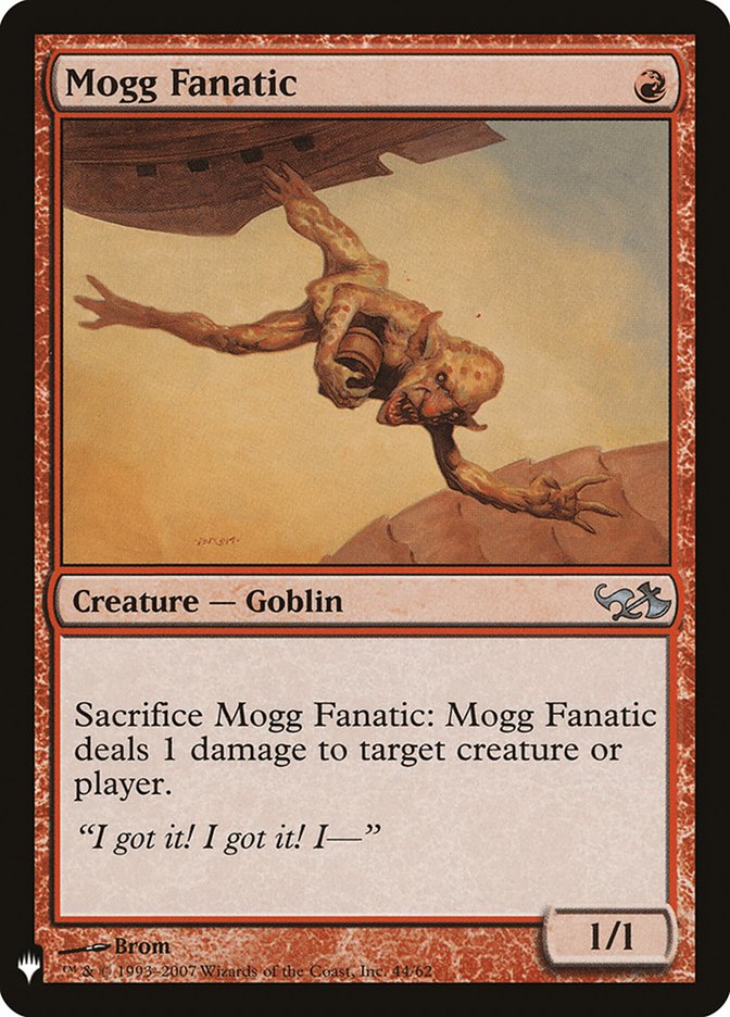 Mogg Fanatic [Mystery Booster] | Dumpster Cat Games
