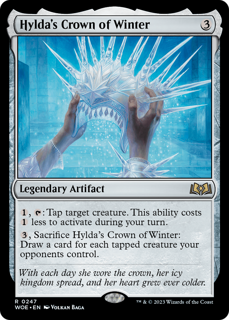 Hylda's Crown of Winter [Wilds of Eldraine] | Dumpster Cat Games