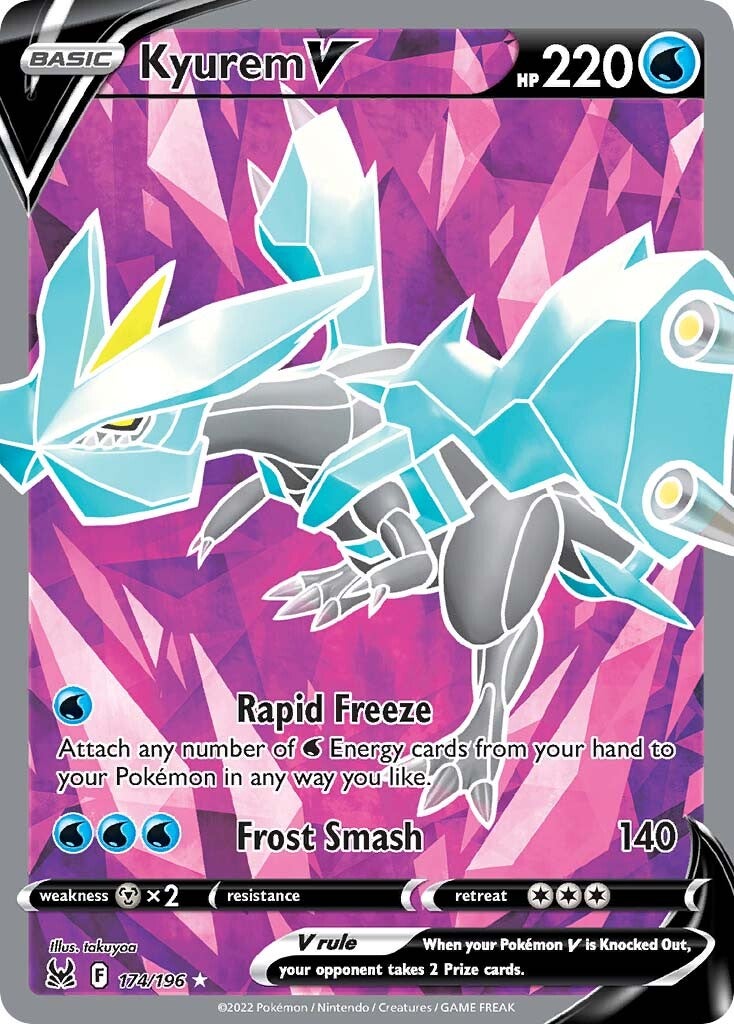 Kyurem V (174/196) [Sword & Shield: Lost Origin] | Dumpster Cat Games