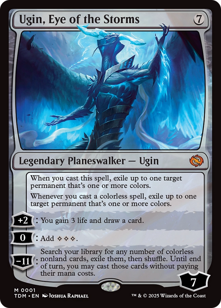 Ugin, Eye of the Storms [Tarkir: Dragonstorm] | Dumpster Cat Games