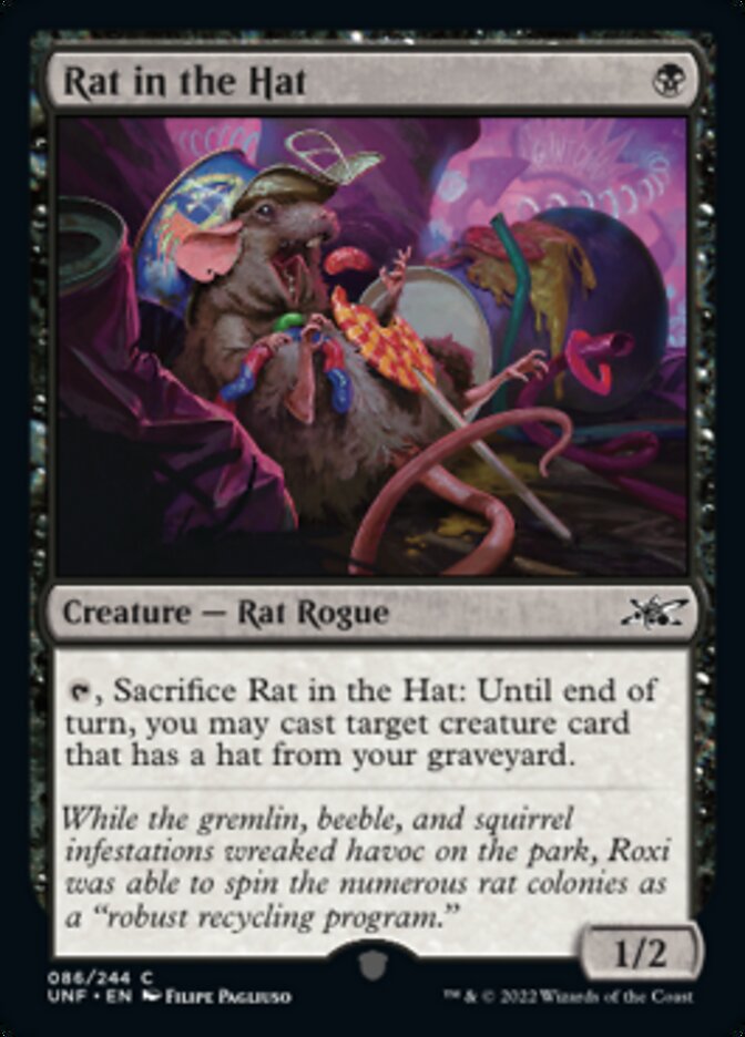 Rat in the Hat [Unfinity] | Dumpster Cat Games