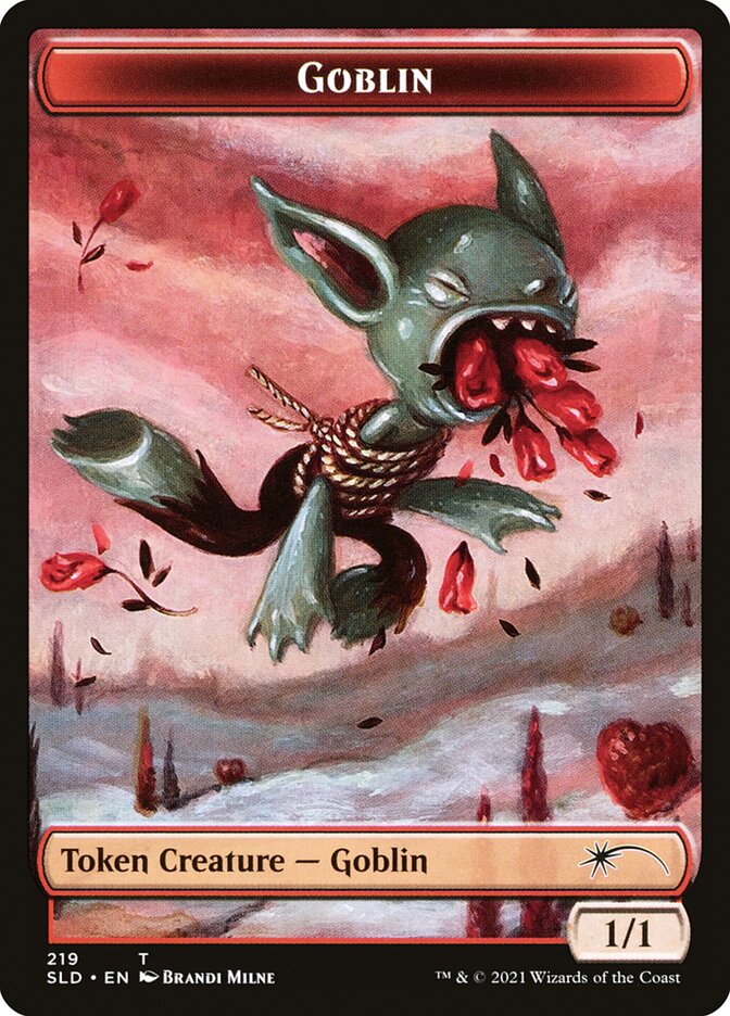 Goblin Token [Secret Lair Drop Series] | Dumpster Cat Games