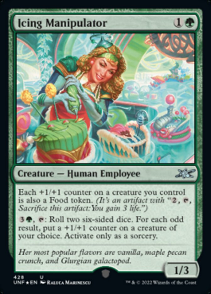 Icing Manipulator (Galaxy Foil) [Unfinity] | Dumpster Cat Games