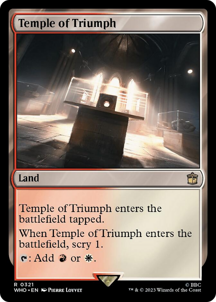Temple of Triumph [Doctor Who] | Dumpster Cat Games