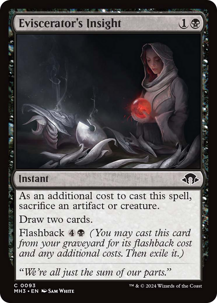 Eviscerator's Insight [Modern Horizons 3] | Dumpster Cat Games