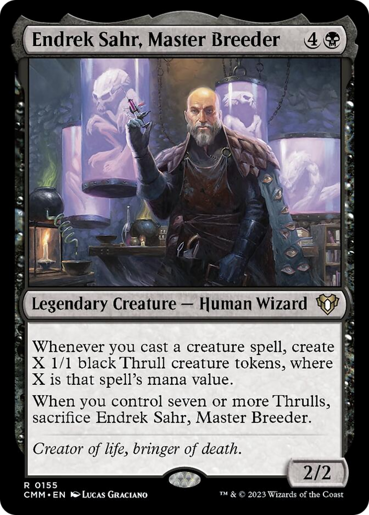 Endrek Sahr, Master Breeder [Commander Masters] | Dumpster Cat Games