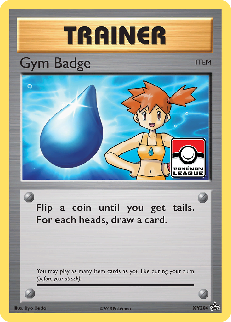 Gym Badge (XY204) (Misty) [XY: Black Star Promos] | Dumpster Cat Games