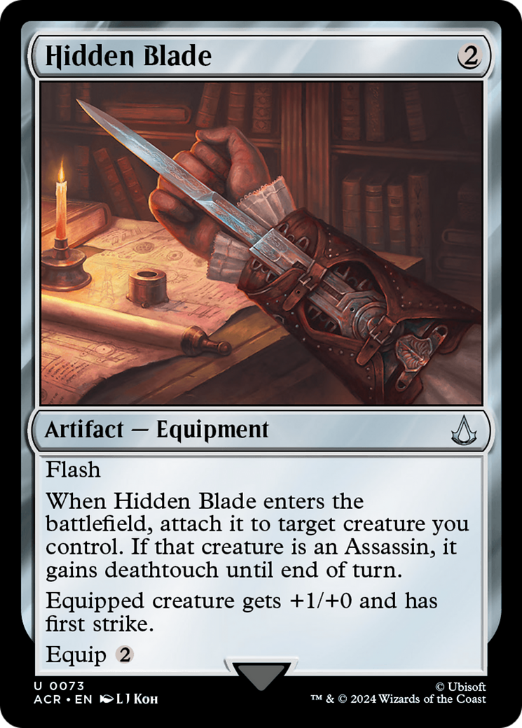 Hidden Blade [Assassin's Creed] | Dumpster Cat Games