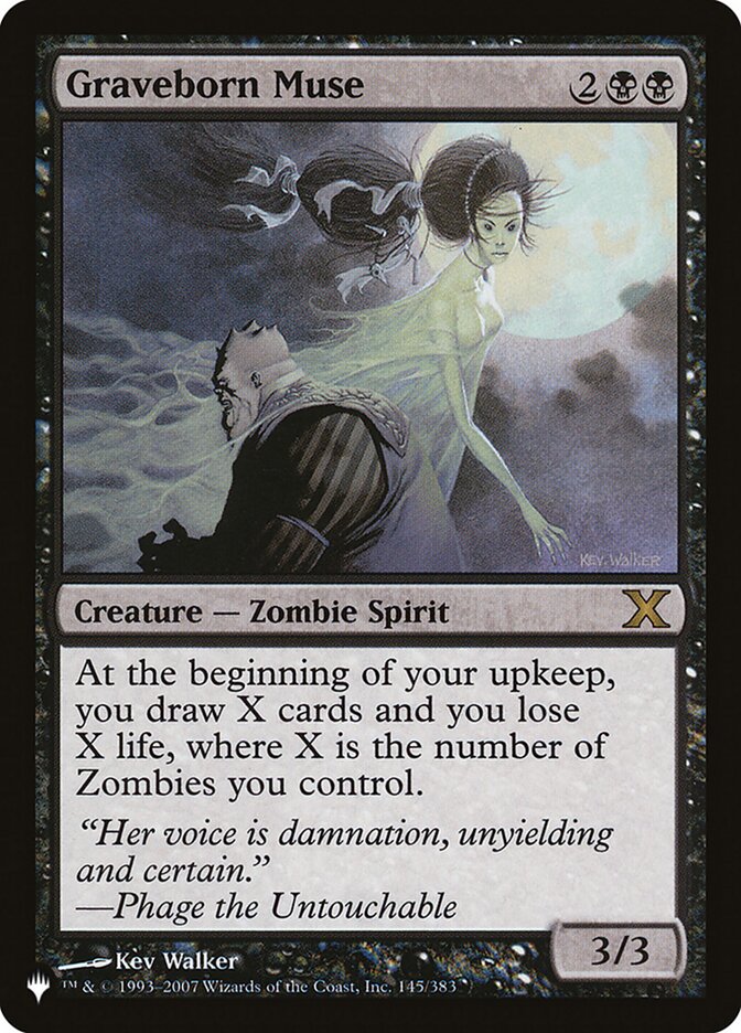 Graveborn Muse [The List] | Dumpster Cat Games