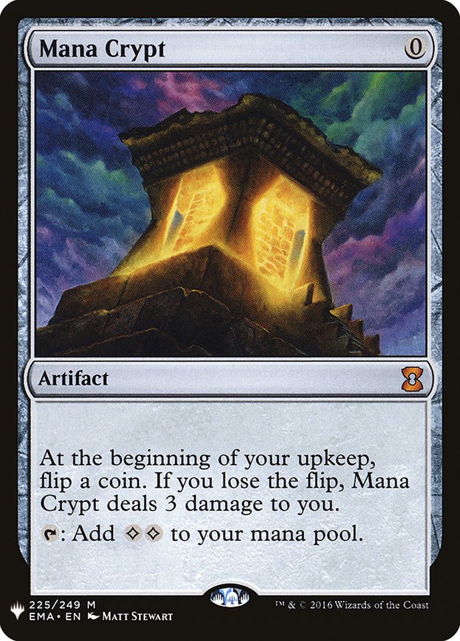 Mana Crypt [Mystery Booster] | Dumpster Cat Games