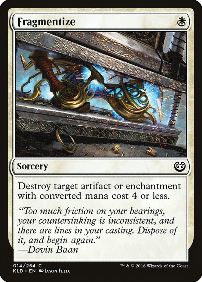 Fragmentize [Kaladesh] | Dumpster Cat Games