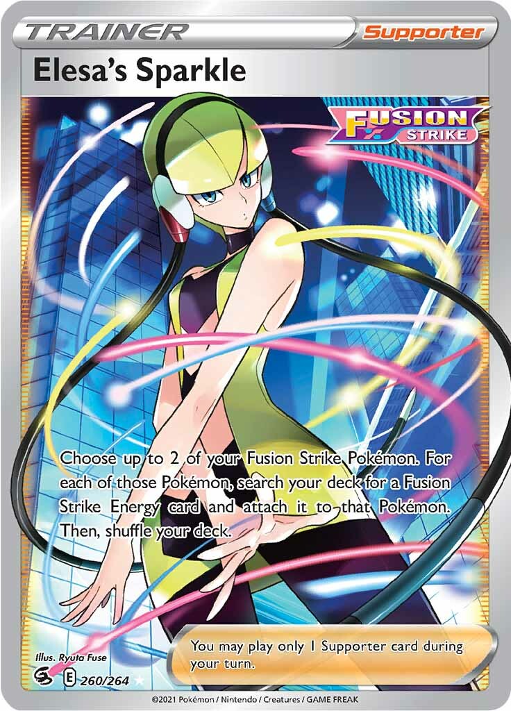 Elesa's Sparkle (260/264) [Sword & Shield: Fusion Strike] | Dumpster Cat Games
