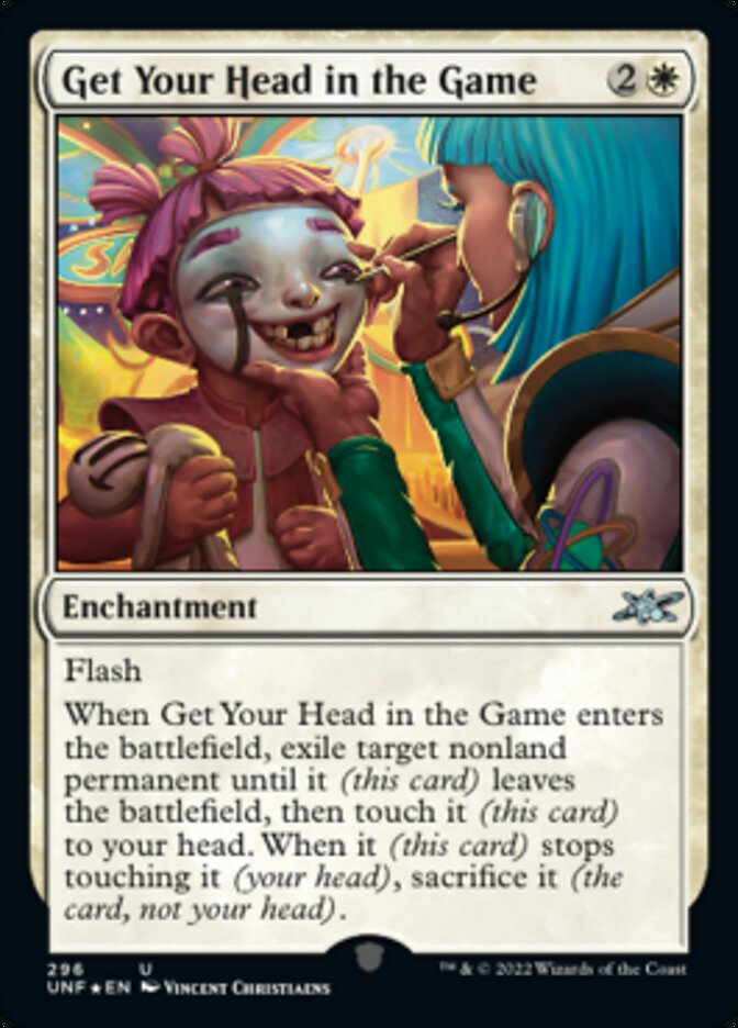 Get Your Head in the Game (Galaxy Foil) [Unfinity] | Dumpster Cat Games