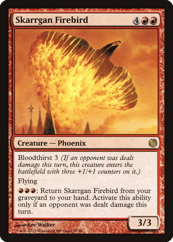 Skarrgan Firebird [Duel Decks: Heroes vs. Monsters] | Dumpster Cat Games