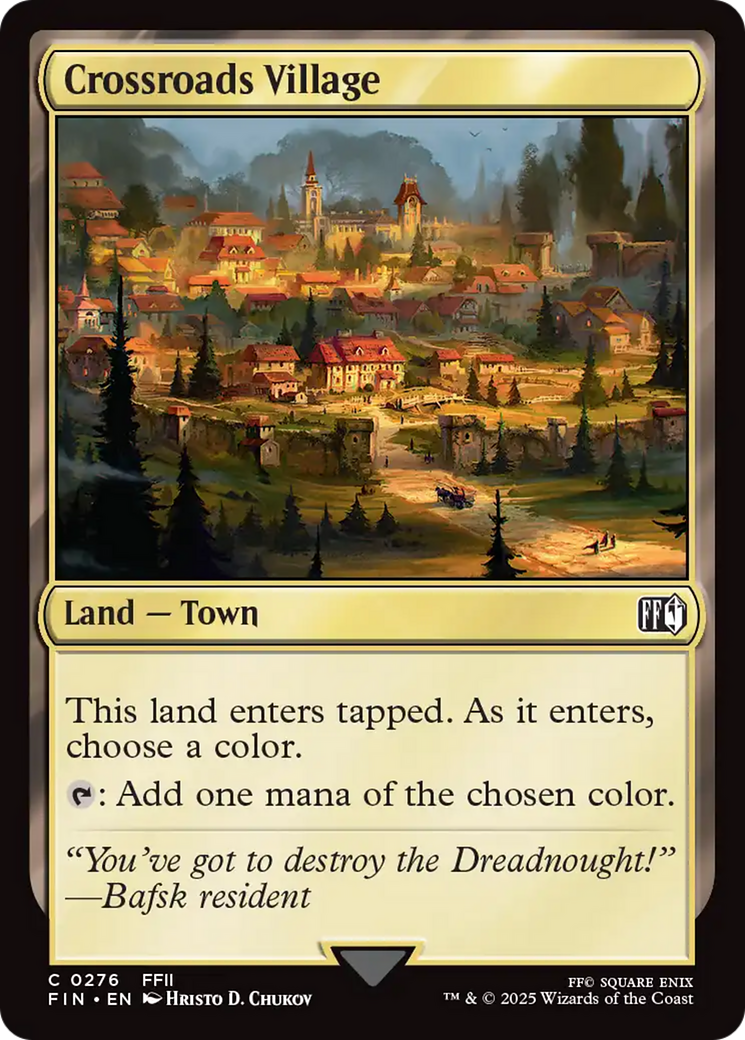 Crossroads Village [FINAL FANTASY] | Dumpster Cat Games