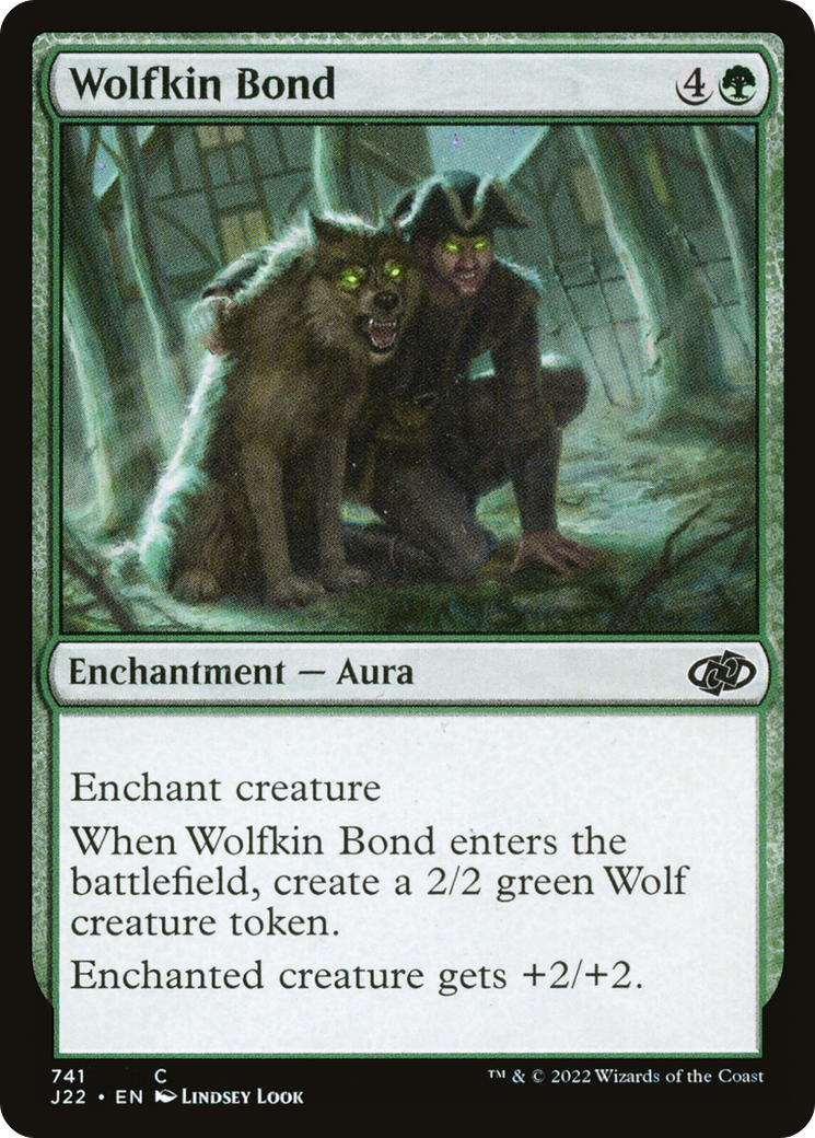 Wolfkin Bond [Jumpstart 2022] | Dumpster Cat Games
