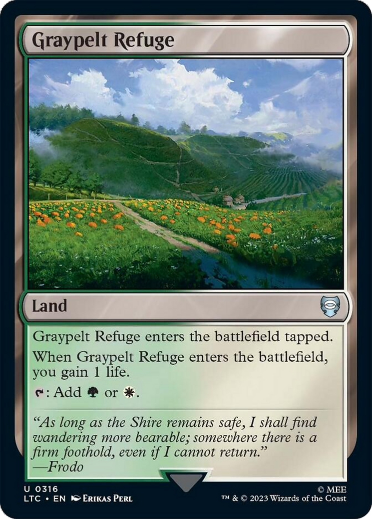 Graypelt Refuge [The Lord of the Rings: Tales of Middle-Earth Commander] | Dumpster Cat Games