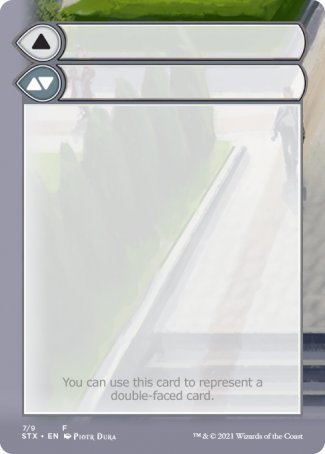 Helper Card (7/9) [Strixhaven: School of Mages Tokens] | Dumpster Cat Games
