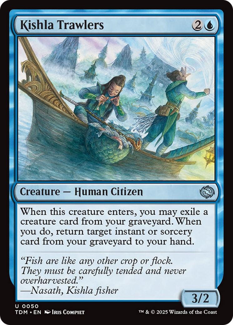 Kishla Trawlers [Tarkir: Dragonstorm] | Dumpster Cat Games