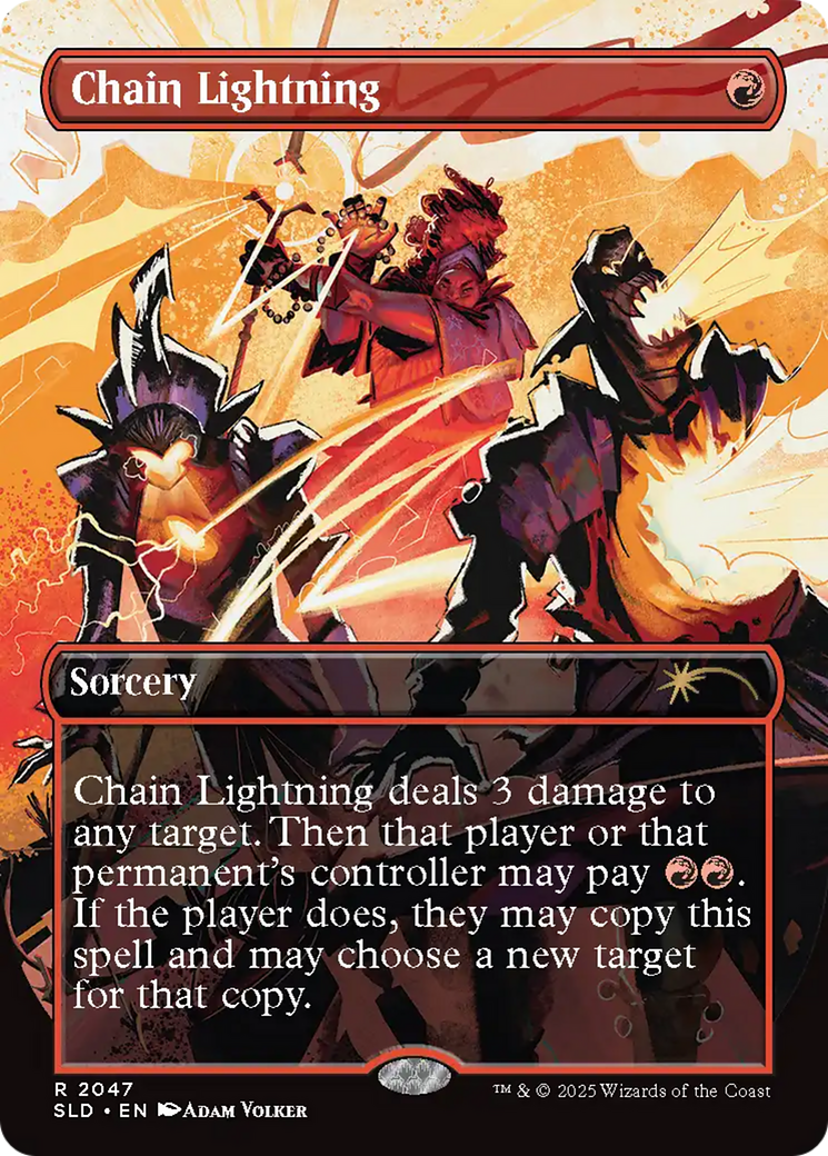 Chain Lightning (2047) [Secret Lair Drop Series] | Dumpster Cat Games