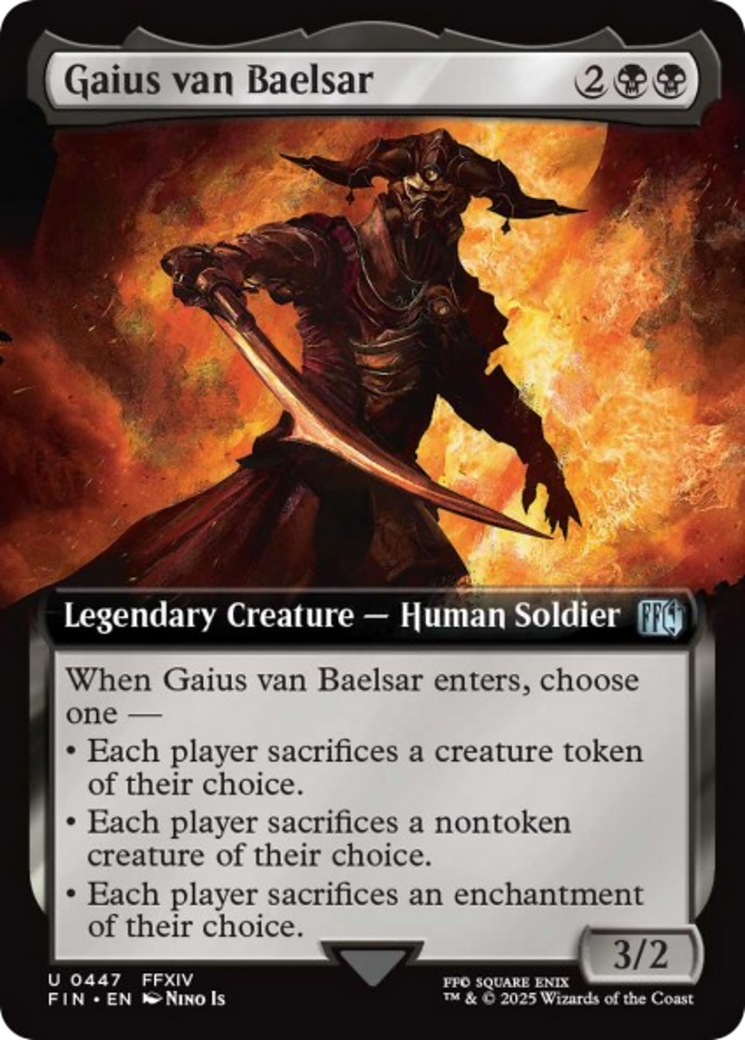 Gaius van Baelsar (Extended Art) [FINAL FANTASY] | Dumpster Cat Games